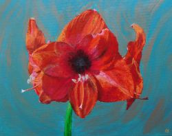Painting: Amaryllis