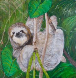 Painting: Sloth