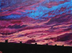 Painting: Sunset