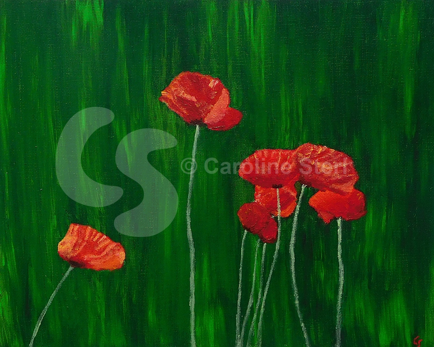 Painting: Poppies
