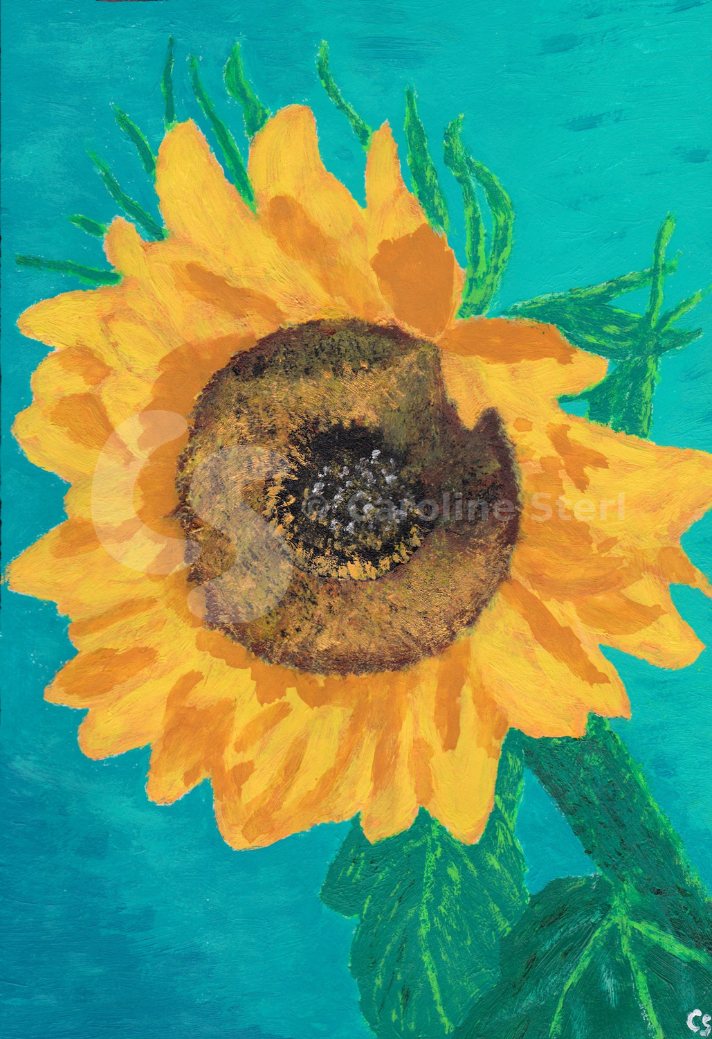 Painting: Sunflower